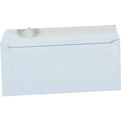 Universal One - 3-7/8" Long x 9.18" Wide Peel-Off Self-Seal Business Envelope - White - Apex Tool & Supply