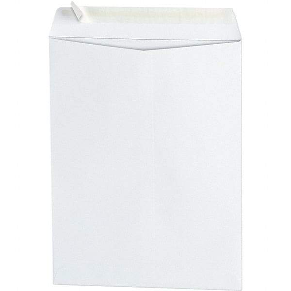 Universal One - 3" Long x 9.63" Wide Peel-Off Self-Seal White Catalog Envelope - White - Apex Tool & Supply