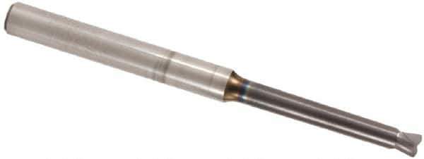 Seco - 8mm, 2 Flute, Single End, Solid Carbide, 0.6mm Corner Radius End Mill - 100mm OAL, 0° Helix, Right Hand Flute, 0.4mm LOC, Right Hand Cut, 56mm Extended Reach - Apex Tool & Supply