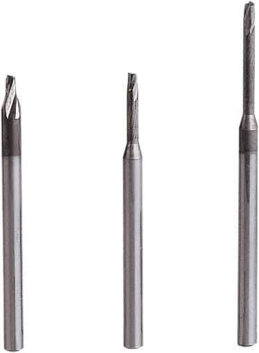 Seco - 0.6mm, 2 Flute, Single End, Solid Carbide, 0.05mm Corner Radius End Mill - 50mm OAL, 20° Helix, Right Hand Flute, 0.7mm LOC, Right Hand Cut, 2mm Extended Reach - Apex Tool & Supply