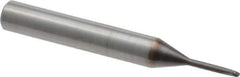 Seco - 1.5mm Diam, 1.5mm LOC, 2 Flute Solid Carbide Ball End Mill - MEGA-T Finish, Single End, 50mm OAL, 6mm Shank Diam, Spiral Flute - Apex Tool & Supply