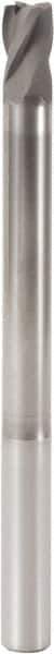 Seco - 12mm, 4 Flute, Single End, Solid Carbide, 1mm Corner Radius End Mill - 125mm OAL, 30° Helix, Right Hand Flute, 15mm LOC, Right Hand Cut, 80mm Extended Reach - Apex Tool & Supply
