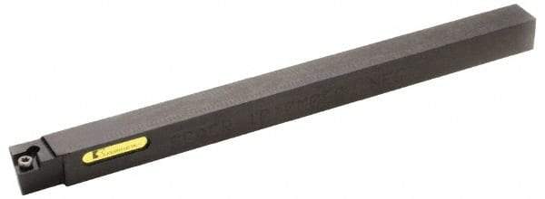 Kennametal - SCAC, Right Hand Cut, 16mm Shank Height x 16mm Shank Width, Neutral Rake Indexable Turning Toolholder - 125mm OAL, CC..09T3.. Insert Compatibility, Series Screw-On - Apex Tool & Supply