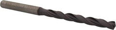 Kennametal - 5.2mm, 140° Point, Spiral Flute, Solid Carbide Taper Length Drill Bit - TiAlN Finish, 56mm Flute Length, 94mm OAL, Series B978A - Apex Tool & Supply