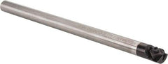 Kennametal - 1" Min Bore Diam, 10" OAL, 5/8" Shank Diam, E-NE Indexable Boring Bar - N. Insert, Clamp Holding Method - Apex Tool & Supply