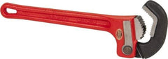 Ridgid - 10" Cast Iron & Steel RapidGrip Pipe Wrench - 1-1/2" Pipe Capacity - Apex Tool & Supply