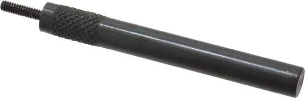 Merit Abrasives - 3-48 Cross/Square Pad Mandrel - 2-1/2" Long x 1/4" Diam - Apex Tool & Supply