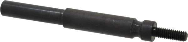 Made in USA - 8-32 Cross/Square Pad Mandrel - 3" Long x 1/4" Diam - Apex Tool & Supply