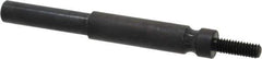 Made in USA - 8-32 Cross/Square Pad Mandrel - 3" Long x 1/4" Diam - Apex Tool & Supply