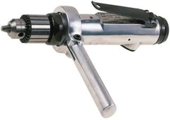 Ingersoll-Rand - 3/8" Keyed Chuck - Inline Handle, 1,000 RPM, 15 CFM, 0.4 hp, 90 psi - Apex Tool & Supply