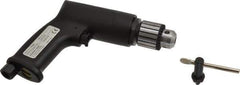 Ingersoll-Rand - 3/8" Keyed Chuck - Pistol Grip Handle, 3,800 RPM, 19 CFM, 0.5 hp, 90 psi - Apex Tool & Supply