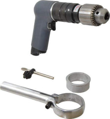 Ingersoll-Rand - 1/2" Keyed Chuck - Pistol Grip Handle, 600 RPM, 25 CFM, 0.75 hp, 90 psi - Apex Tool & Supply