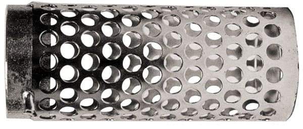 Dixon Valve & Coupling - 3" Hose, Round Hole-Long Body Strainer - Plated Steel - Apex Tool & Supply