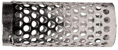 Dixon Valve & Coupling - 3" Hose, Round Hole-Long Body Strainer - Plated Steel - Apex Tool & Supply