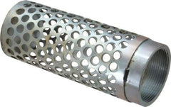 Dixon Valve & Coupling - 2" Hose, Round Hole-Long Body Strainer - Plated Steel - Apex Tool & Supply