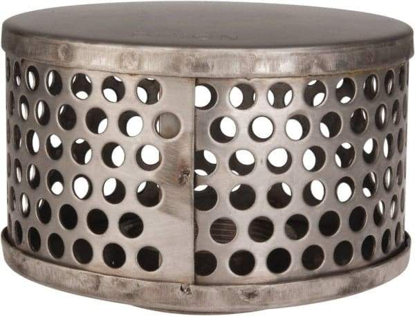 Dixon Valve & Coupling - 2" Hose, Round Hole Strainer - Stainless Steel - Apex Tool & Supply