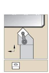 Kennametal - MSSN, Left Hand Cut, 45° Lead Angle, 1" Shank Height x 1" Shank Width, Negative Rake Indexable Turning Toolholder - 6" OAL, SN..54. Insert Compatibility, Series Kenloc - Apex Tool & Supply