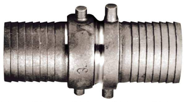 Dixon Valve & Coupling - 2" Brass Suction Complete Coupling - Short Shank - Apex Tool & Supply
