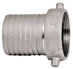Dixon Valve & Coupling - 4" Brass Suction Female Coupling - Short Shank - Apex Tool & Supply