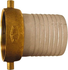 Dixon Valve & Coupling - 4" Aluminum/Brass Suction Female Coupling - Short Shank - Apex Tool & Supply