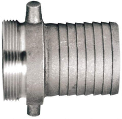 Dixon Valve & Coupling - 1-1/2" Aluminum/Brass Suction Male Coupling - Short Shank - Apex Tool & Supply