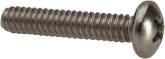 Value Collection - #10-24 UNC, 1" Length Under Head Phillips Drive Machine Screw - Pan Head, Grade 316 Stainless Steel, Uncoated, Without Washer - Apex Tool & Supply