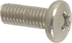 Value Collection - #10-32 UNF, 1/2" Length Under Head Phillips Drive Machine Screw - Pan Head, Grade 316 Stainless Steel, Uncoated, Without Washer - Apex Tool & Supply