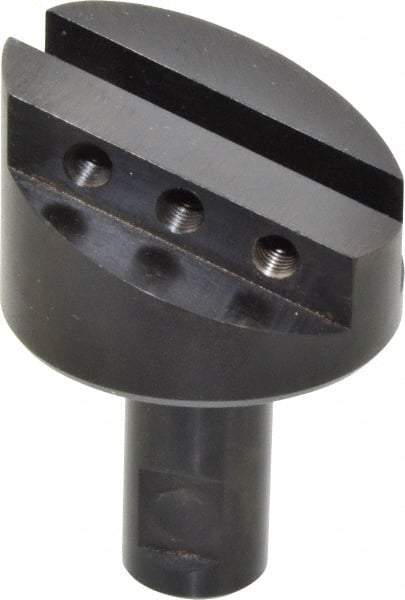 Made in USA - 2" Head, 3/4" Shank Diam, 1 Bit Per Cutter, 3/8" Tool Bit, Fly Cutter - Straight Shank - Apex Tool & Supply