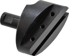 Made in USA - 3" Head, 3/4" Shank Diam, 1 Bit Per Cutter, 1/2" Tool Bit, Fly Cutter - Straight Shank - Apex Tool & Supply