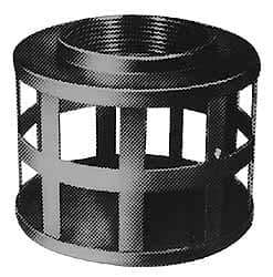 Kuriyama of America - 6" Hose, Square Hole Strainer - Plated Steel - Apex Tool & Supply
