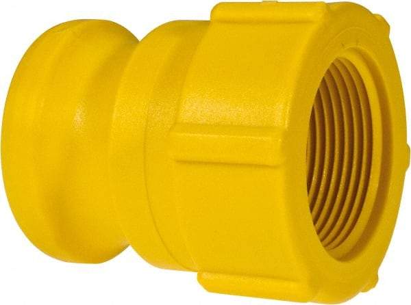 NewAge Industries - 1-1/4" Nylon Cam & Groove Suction & Discharge Hose Male Adapter Female NPT Thread - Part A, 1-1/4" Thread, 150 Max psi - Apex Tool & Supply