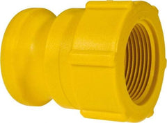 NewAge Industries - 1-1/4" Nylon Cam & Groove Suction & Discharge Hose Male Adapter Female NPT Thread - Part A, 1-1/4" Thread, 150 Max psi - Apex Tool & Supply