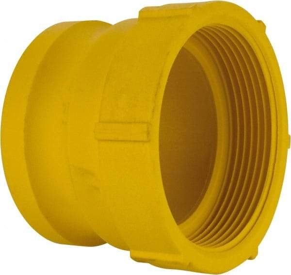 NewAge Industries - 3" Nylon Cam & Groove Suction & Discharge Hose Male Adapter Female NPT Thread - Part A, 3" Thread, 125 Max psi - Apex Tool & Supply