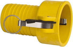 NewAge Industries - 3" Nylon Cam & Groove Suction & Discharge Hose Female Coupler Hose Shank - Part C, 125 Max psi - Apex Tool & Supply