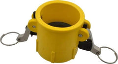 NewAge Industries - 2" Nylon Cam & Groove Suction & Discharge Hose Female Coupler Female NPT Thread - Part D, 2" Thread, 150 Max psi - Apex Tool & Supply