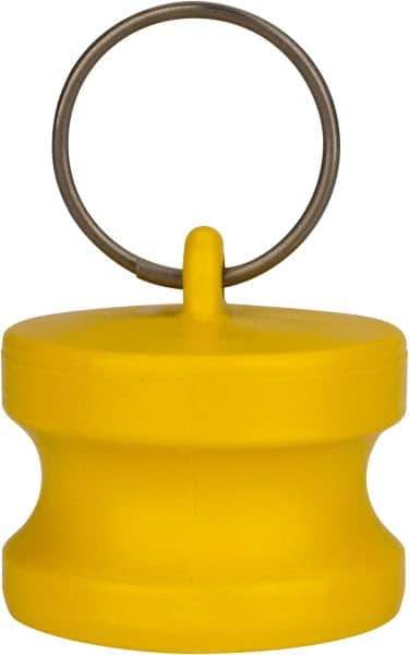 NewAge Industries - 1-1/2" Nylon Cam & Groove Suction & Discharge Hose Dust Plug For Use with Couplers - Part DP, 150 Max psi - Apex Tool & Supply