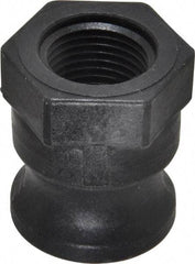 NewAge Industries - 1/2" Polypropylene Cam & Groove Suction & Discharge Hose Male Adapter Female NPT Thread - Part A, 1/2" Thread, 125 Max psi - Apex Tool & Supply