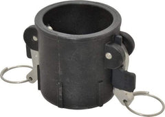 NewAge Industries - 2" Polypropylene Cam & Groove Suction & Discharge Hose Female Coupler Female NPT Thread - Part D, 2" Thread, 100 Max psi - Apex Tool & Supply