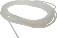 NewAge Industries - 3/16" ID x 5/16" OD, 1/16" Wall Thickness, 50' Long, Silicone Tube - Natural, 60 Shore A Hardness - Apex Tool & Supply