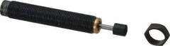 Parker - M12x1 Thread, 0.13 Rod Diam, 0.4 Stroke Length, Male Button Shock - 0.42 Shock Outside Diam, 3.31 OAL - Apex Tool & Supply