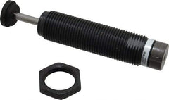 Parker - 1-12 Thread, 1/4 Rod Diam, 1 Stroke Length, Male Button Shock - 0.88 Shock Outside Diam, 5.62 OAL - Apex Tool & Supply