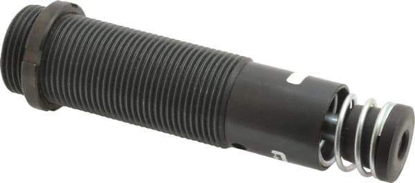 Parker - 1-1/4-12 Thread, 3/8 Rod Diam, 0.91 Stroke Length, Male Button Shock - 1-1/4 Shock Outside Diam, 5.44 OAL - Apex Tool & Supply