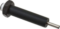 Parker - 9/16-18 Thread, 0.19 Rod Diam, 1/2 Stroke Length, Male Button Shock - 0.46 Shock Outside Diam, 3.41 OAL - Apex Tool & Supply
