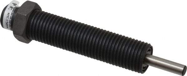 Parker - M14x1.5 Thread, 0.19 Rod Diam, 1/2 Stroke Length, Male Button Shock - 0.66 Shock Outside Diam, 3.41 OAL - Apex Tool & Supply
