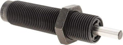 Parker - 3/4-16 Thread, 1/4 Rod Diam, 1/2 Stroke Length, Male Button Shock - 0.66 Shock Outside Diam, 3.81 OAL - Apex Tool & Supply