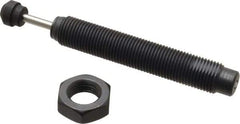 Parker - 9/16-18 Thread, 0.16 Rod Diam, 0.63 Stroke Length, Male Button Shock - 0.46 Shock Outside Diam, 4-1/2 OAL - Apex Tool & Supply