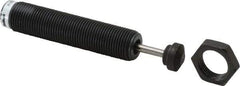 Parker - 3/4-16 Thread, 0.19 Rod Diam, 0.59 Stroke Length, Male Button Shock - 0.66 Shock Outside Diam, 4.62 OAL - Apex Tool & Supply