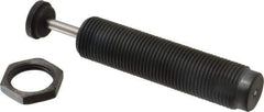 Parker - 1-12 Thread, 1/4 Rod Diam, 0.91 Stroke Length, Male Button Shock - 0.87 Shock Outside Diam, 5.62 OAL - Apex Tool & Supply