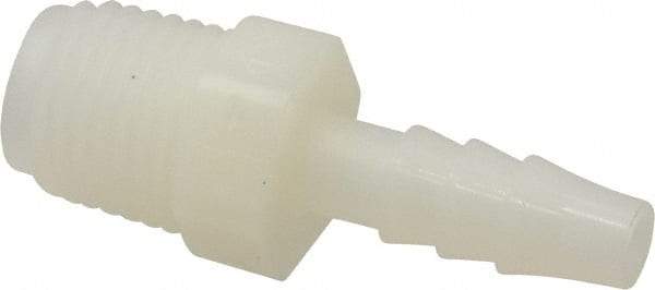 NewAge Industries - 1/4" Barb, 1/4 NPT, Multiple Barbed Tube Connector - Nylon, Male - Apex Tool & Supply