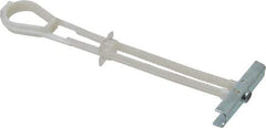 Powers Fasteners - 1/4" Screw, 1/4" Diam, 4" Long, 2-1/2" Thick, Strap Toggle Drywall & Hollow Wall Anchor - 1/2" Drill, Plastic, Grade 5, Use in Drywall - Apex Tool & Supply